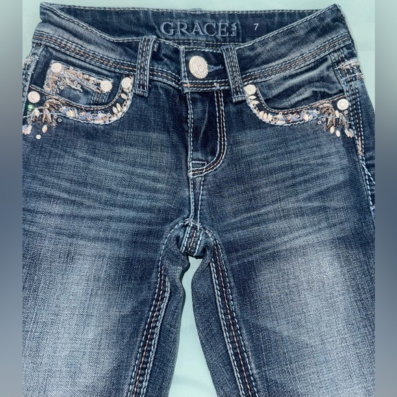 Grace In LA Girls Bootcut Jeans - Picture 2 of 12